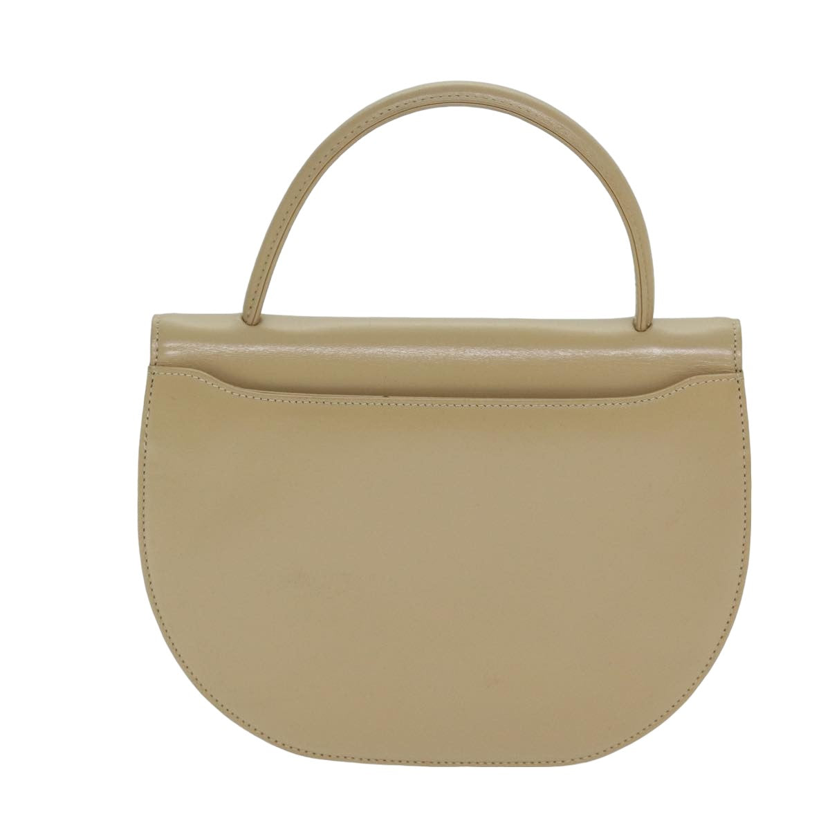 GIVENCHY Hand Bag Leather Beige Auth yk13562 - 0