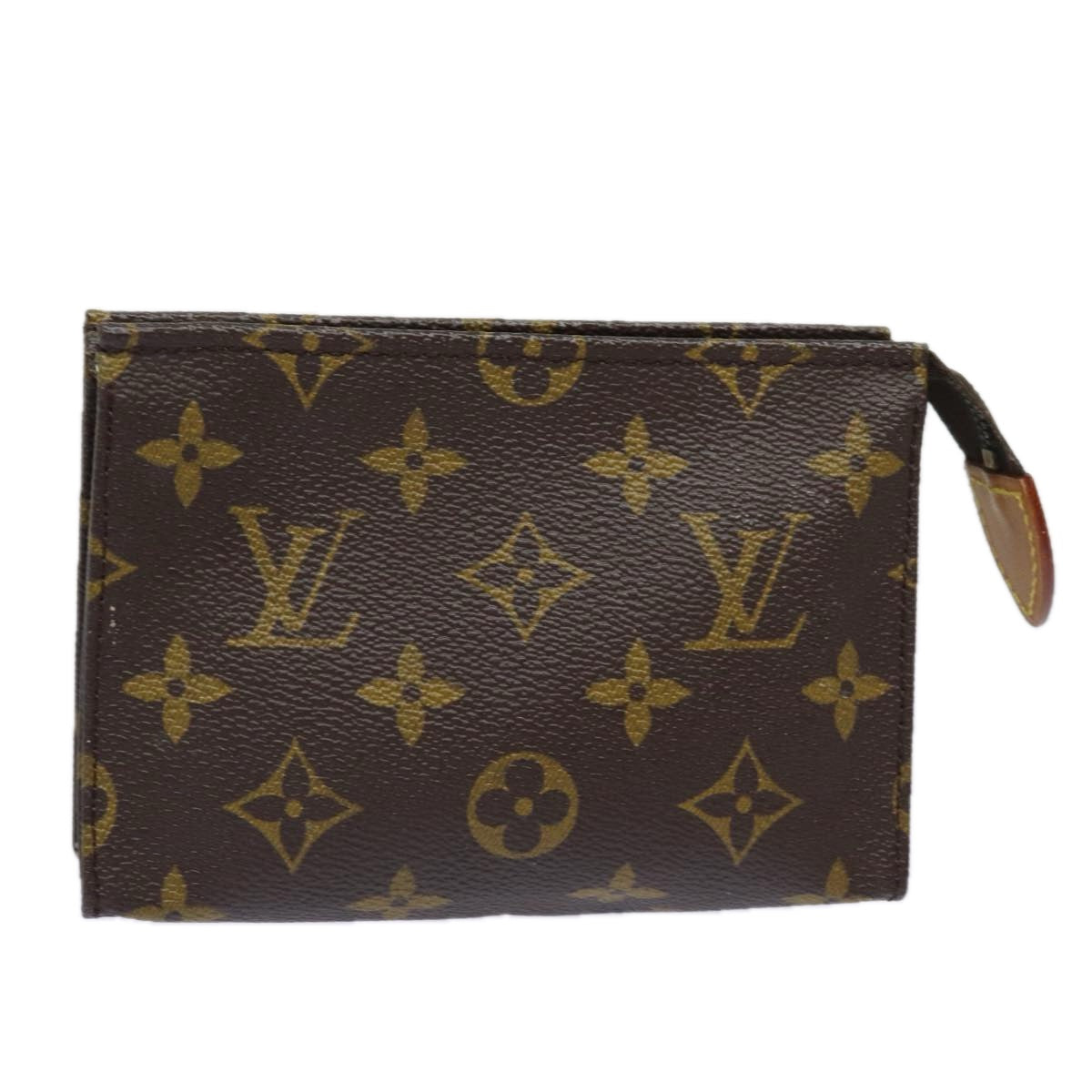 LOUIS VUITTON Monogram Poche Toilette 15 Pouch M47546 LV Auth yk13563