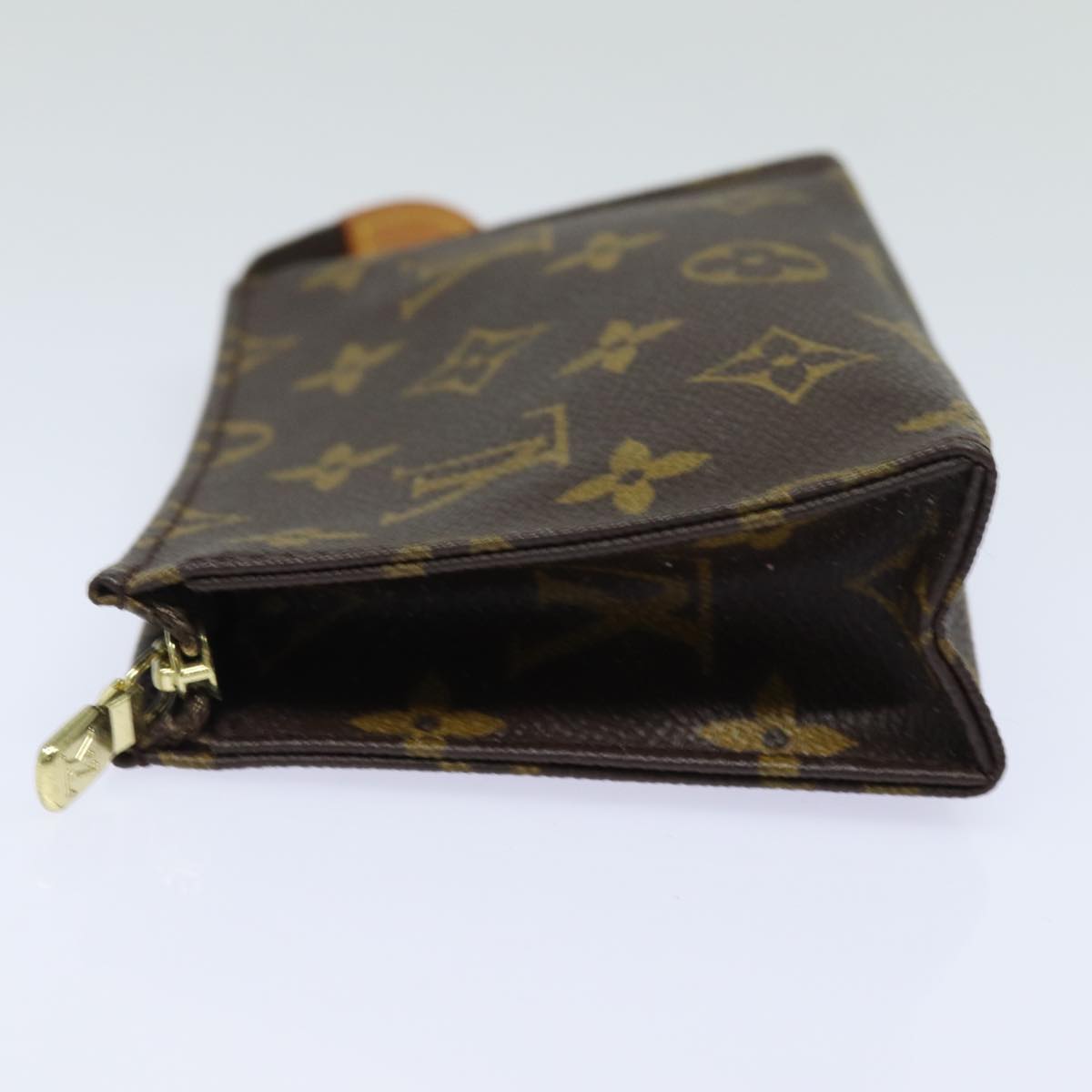 LOUIS VUITTON Monogram Poche Toilette 15 Pouch M47546 LV Auth yk13563