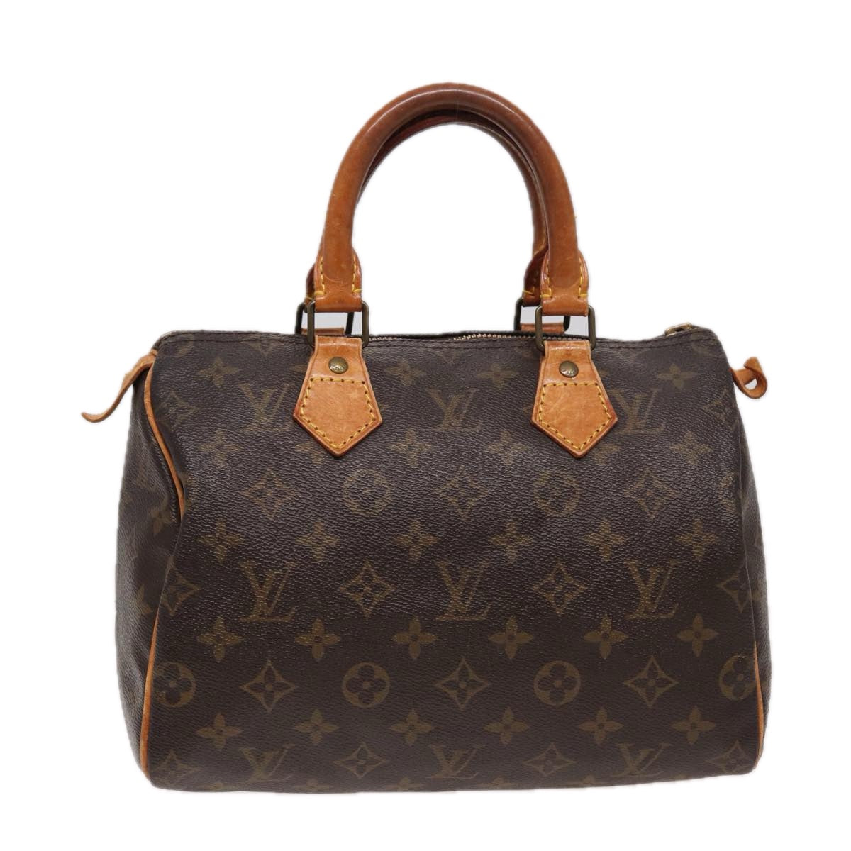 LOUIS VUITTON Monogram Speedy 25 Hand Bag M41528 LV Auth yk13564