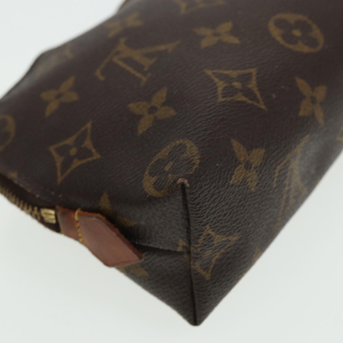 LOUIS VUITTON Monogram Pochette Cosmetic PM Pouch M47515 LV Auth yk13567