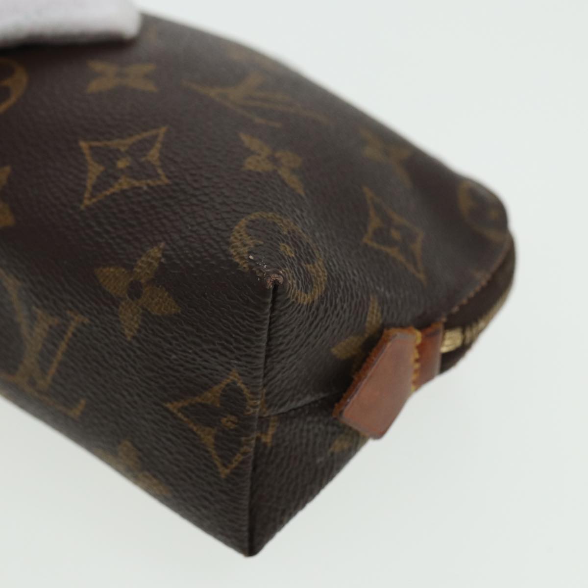 LOUIS VUITTON Monogram Pochette Cosmetic PM Pouch M47515 LV Auth yk13567