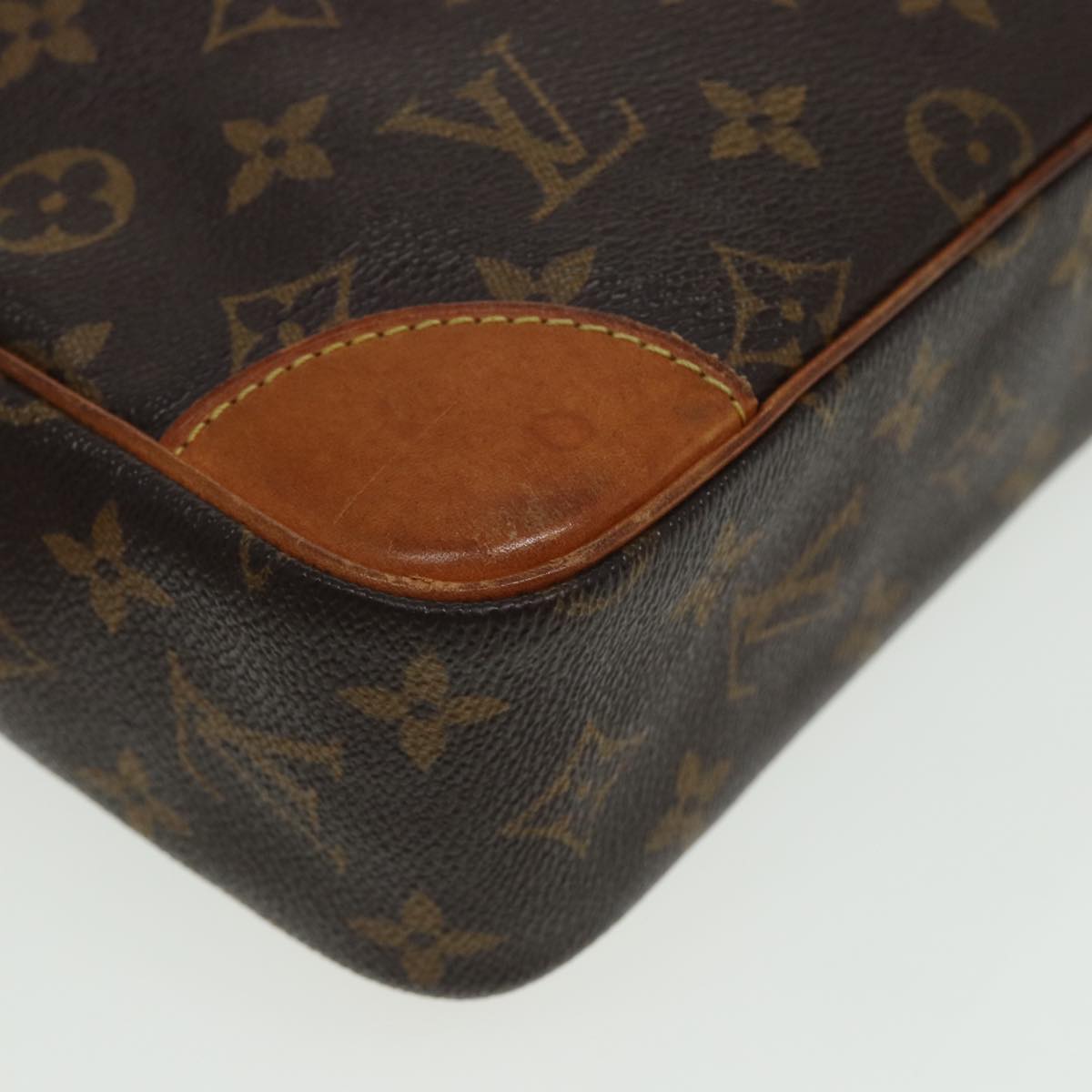 LOUIS VUITTON Monogram Compiegne 28 Clutch Bag M51845 LV Auth yk13574