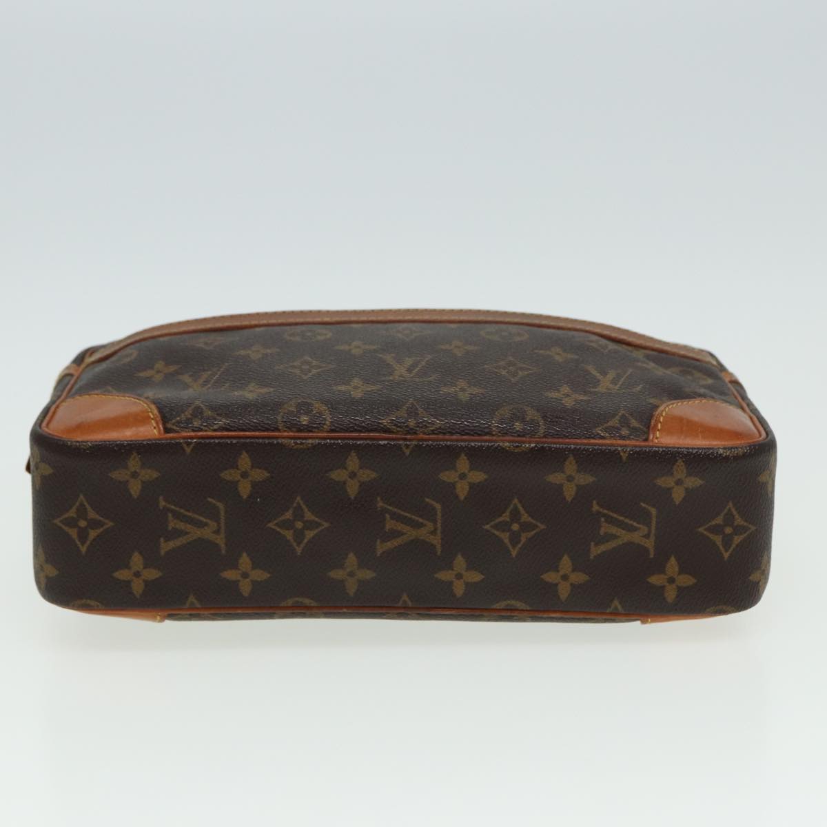 LOUIS VUITTON Monogram Compiegne 28 Clutch Bag M51845 LV Auth yk13574