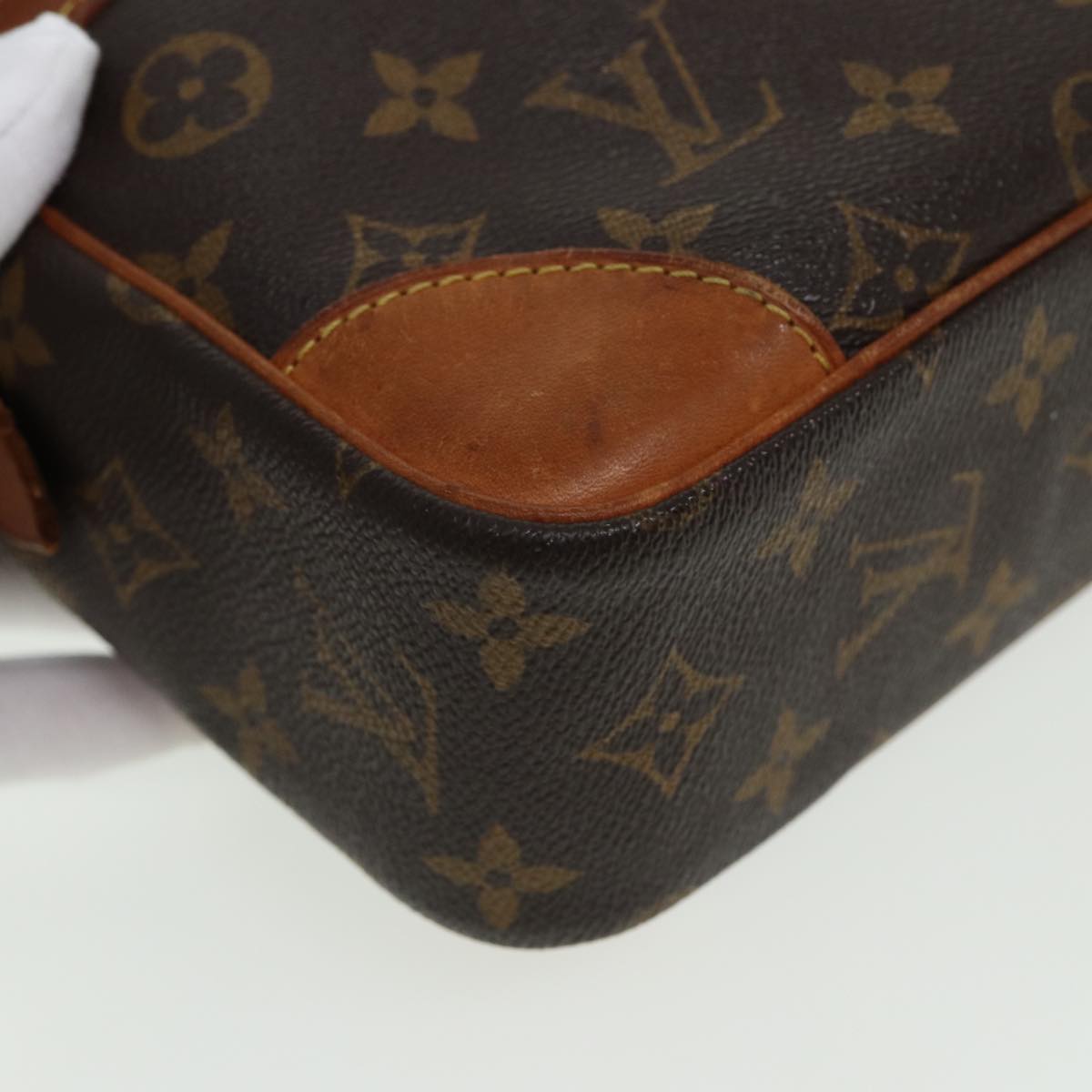 LOUIS VUITTON Monogram Compiegne 28 Clutch Bag M51845 LV Auth yk13574