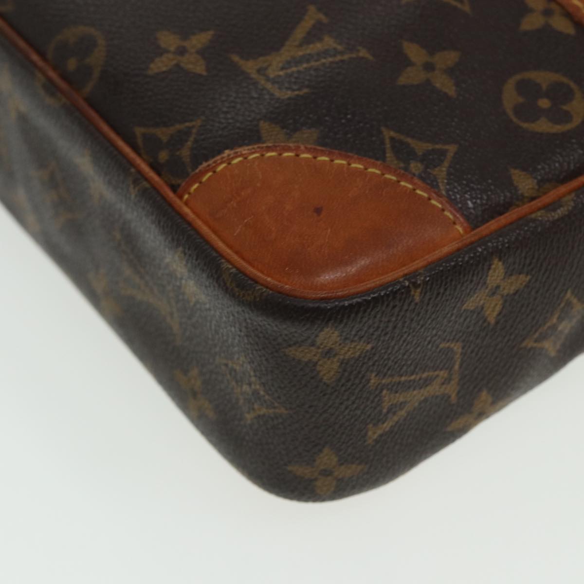 LOUIS VUITTON Monogram Compiegne 28 Clutch Bag M51845 LV Auth yk13574