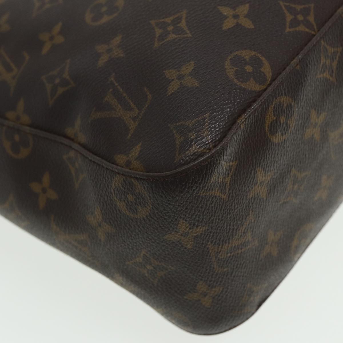 LOUIS VUITTON Monogram Looping GM Shoulder Bag M51145 LV Auth yk13580