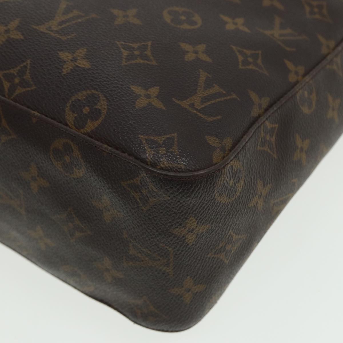 LOUIS VUITTON Monogram Looping GM Shoulder Bag M51145 LV Auth yk13580