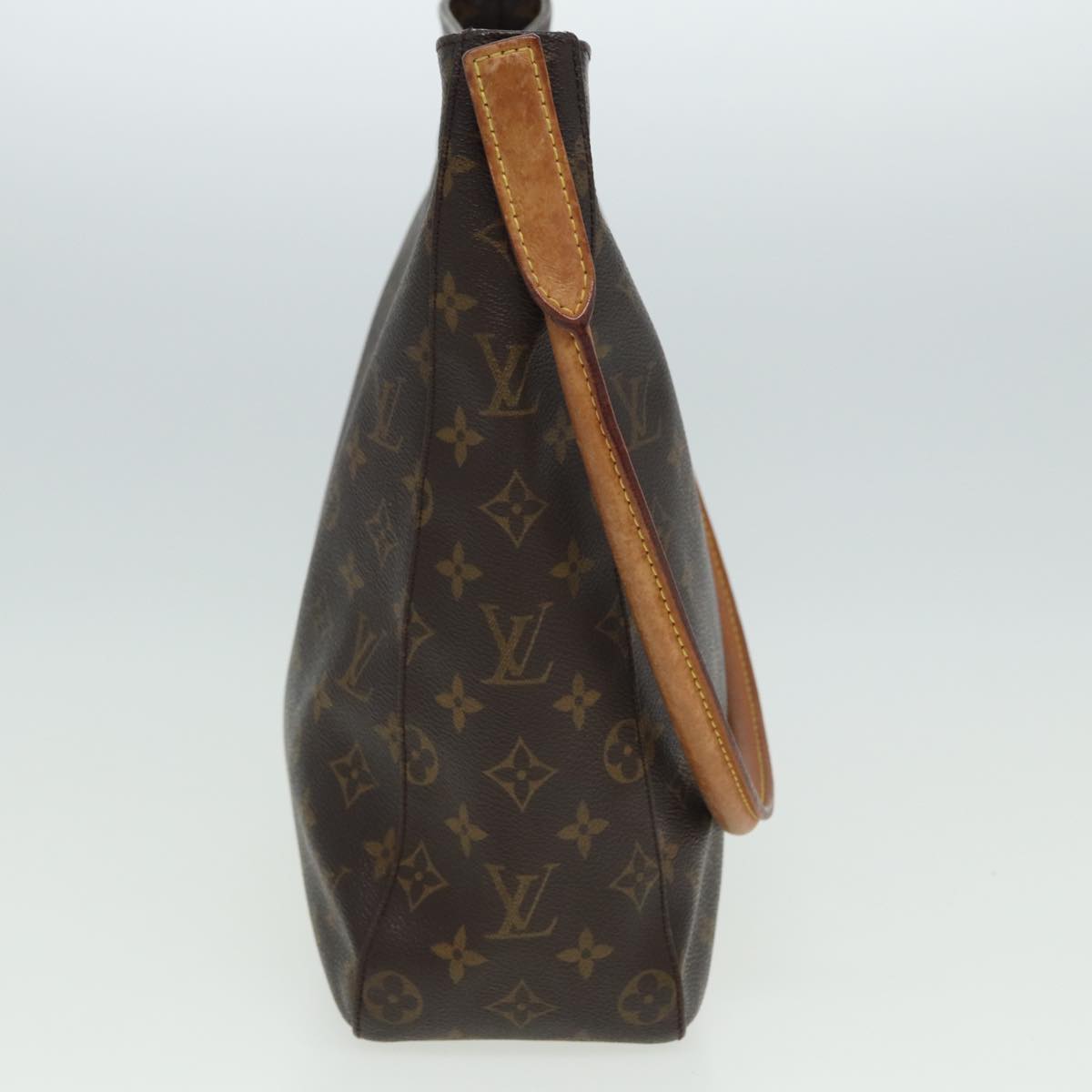 LOUIS VUITTON Monogram Looping GM Shoulder Bag M51145 LV Auth yk13580