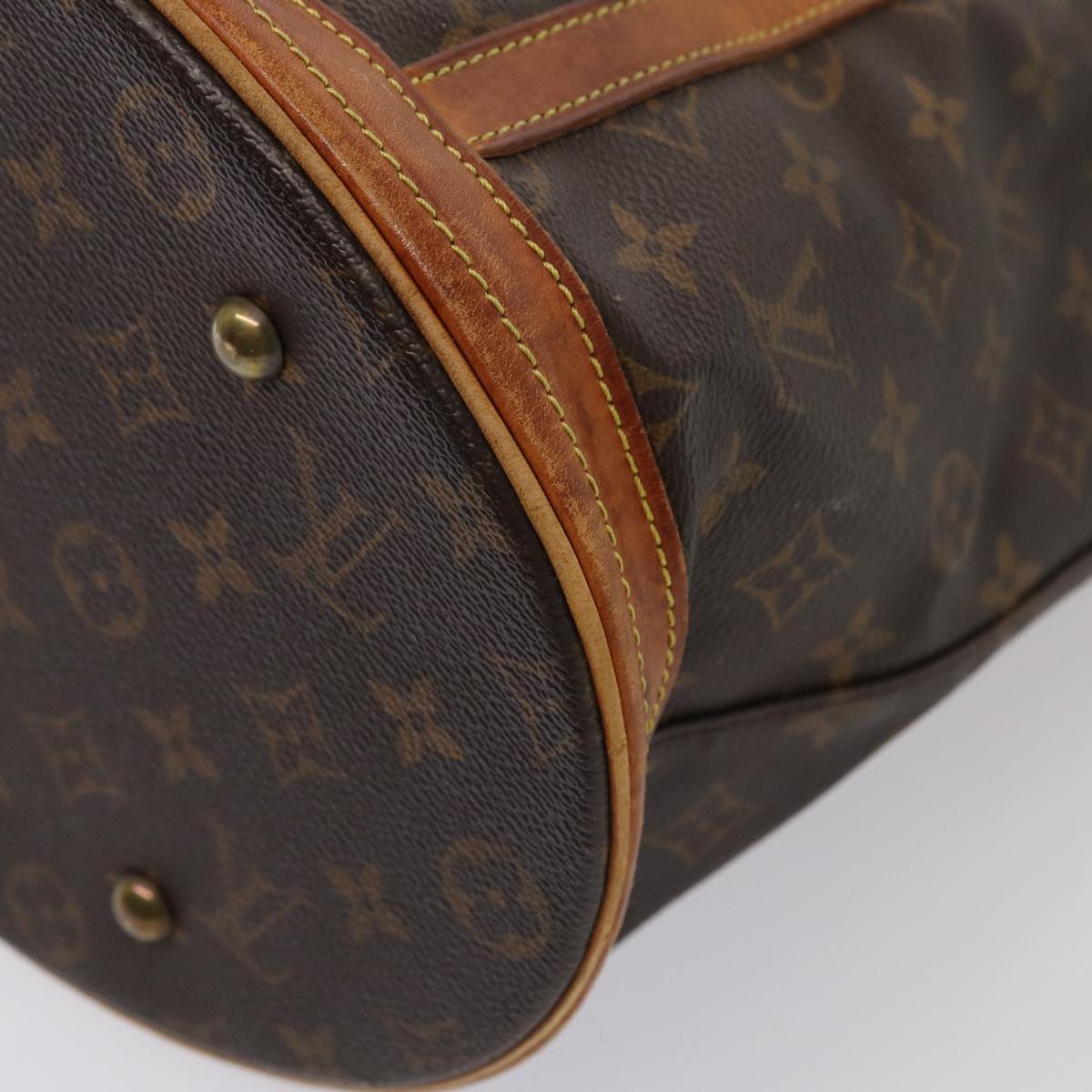 LOUIS VUITTON Monogram Bucket GM Shoulder Bag M42236 LV Auth yk13586