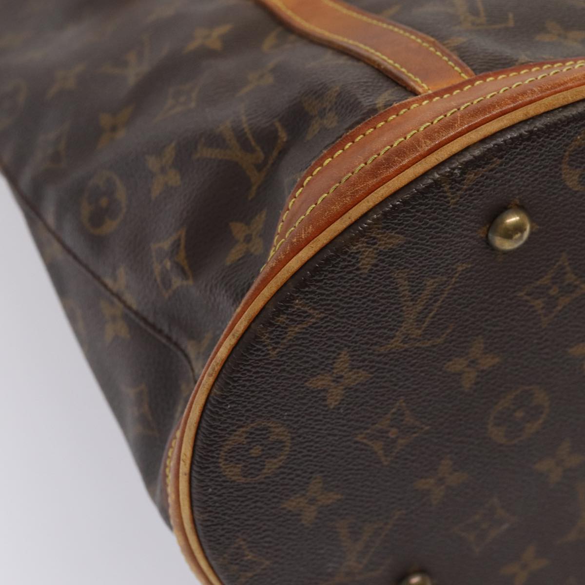 LOUIS VUITTON Monogram Bucket GM Shoulder Bag M42236 LV Auth yk13586