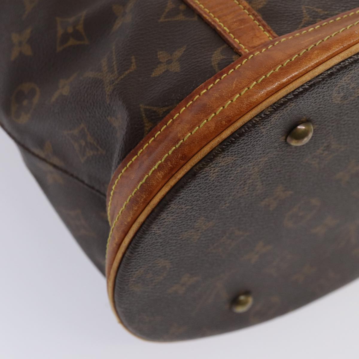 LOUIS VUITTON Monogram Bucket GM Shoulder Bag M42236 LV Auth yk13586