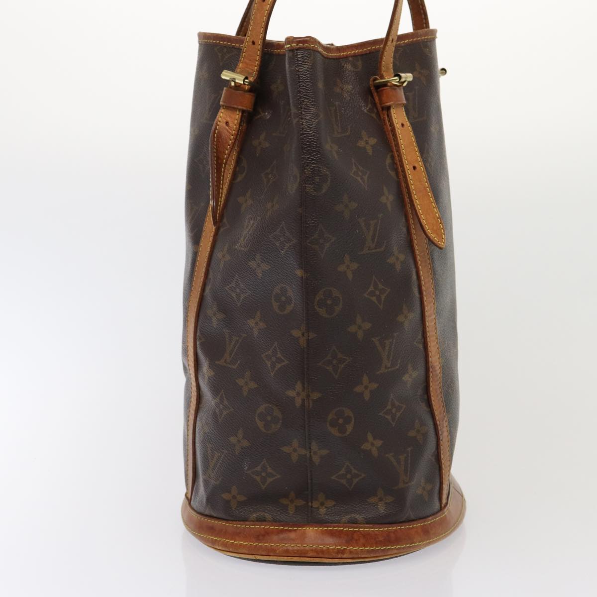 LOUIS VUITTON Monogram Bucket GM Shoulder Bag M42236 LV Auth yk13586