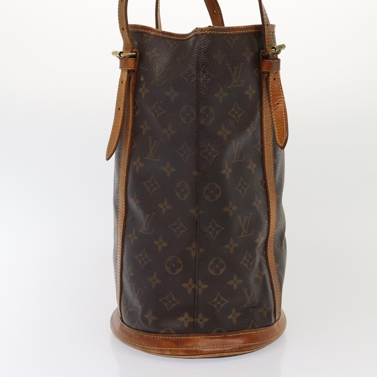 LOUIS VUITTON Monogram Bucket GM Shoulder Bag M42236 LV Auth yk13586