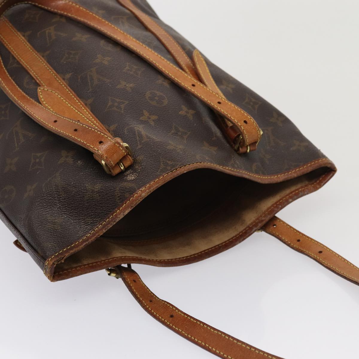 LOUIS VUITTON Monogram Bucket GM Shoulder Bag M42236 LV Auth yk13586