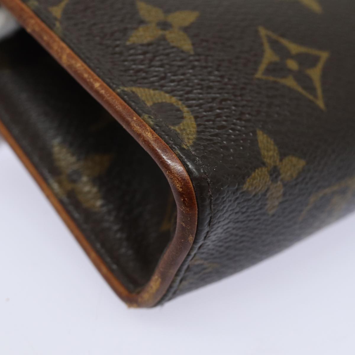 LOUIS VUITTON Monogram Pochette Florentine Waist bag M51855 LV Auth yk13594