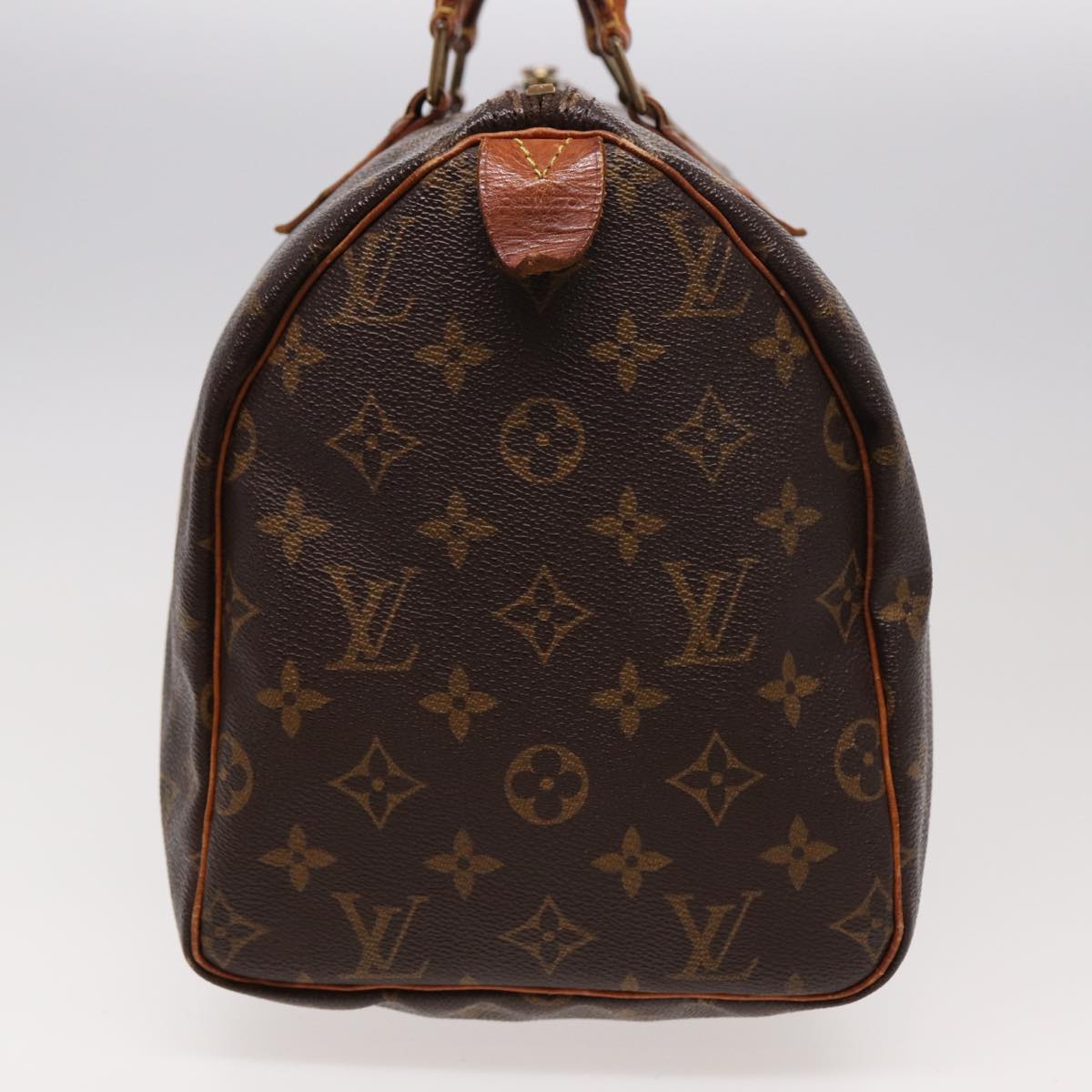 LOUIS VUITTON Monogram Speedy 30 Hand Bag M41526 LV Auth yk13597