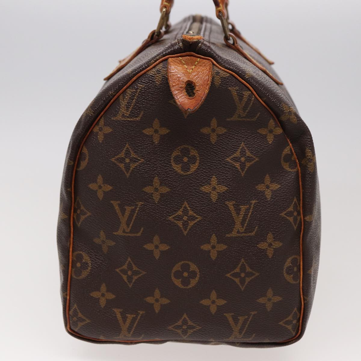 LOUIS VUITTON Monogram Speedy 30 Hand Bag M41526 LV Auth yk13597