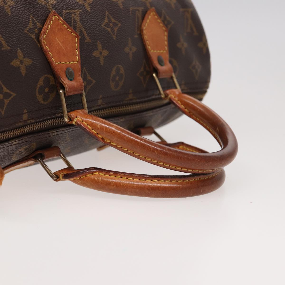 LOUIS VUITTON Monogram Speedy 30 Hand Bag M41526 LV Auth yk13597