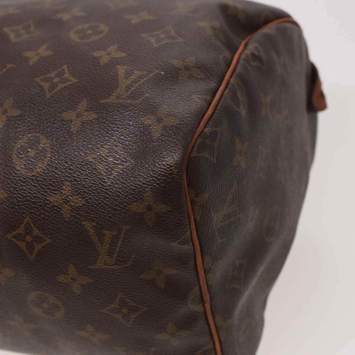 LOUIS VUITTON Monogram Speedy 30 Hand Bag M41526 LV Auth yk13598