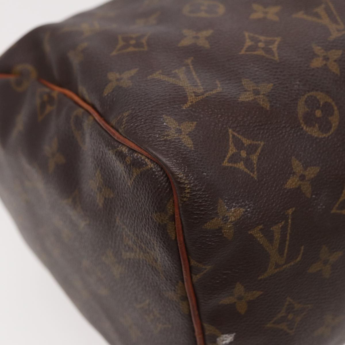 LOUIS VUITTON Monogram Speedy 30 Hand Bag M41526 LV Auth yk13598