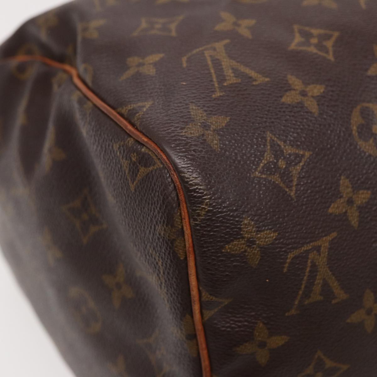 LOUIS VUITTON Monogram Speedy 30 Hand Bag M41526 LV Auth yk13598