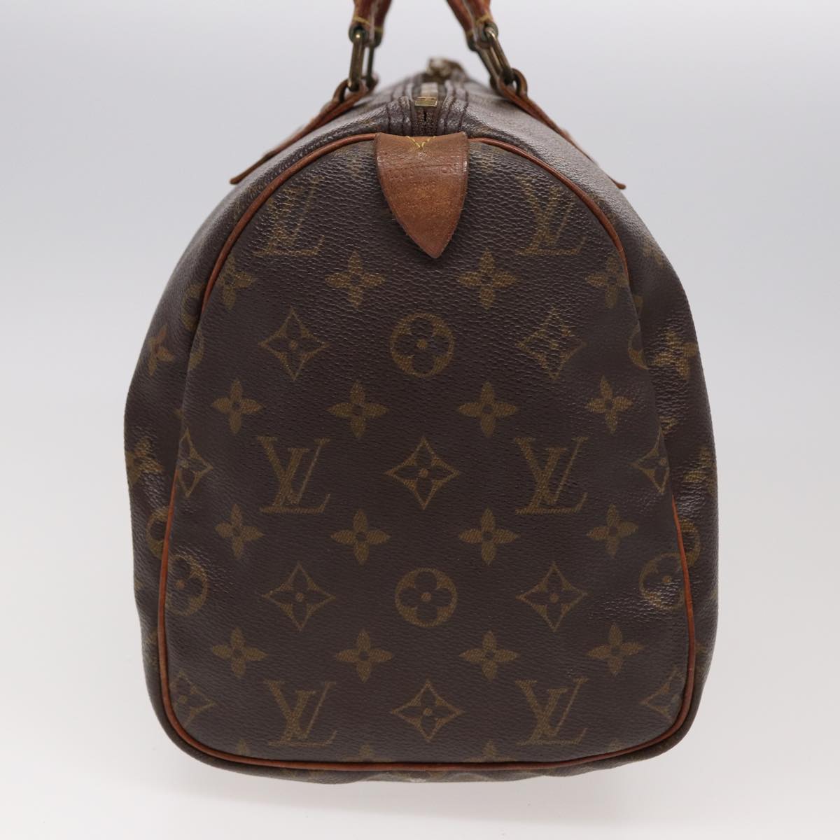 LOUIS VUITTON Monogram Speedy 30 Hand Bag M41526 LV Auth yk13598