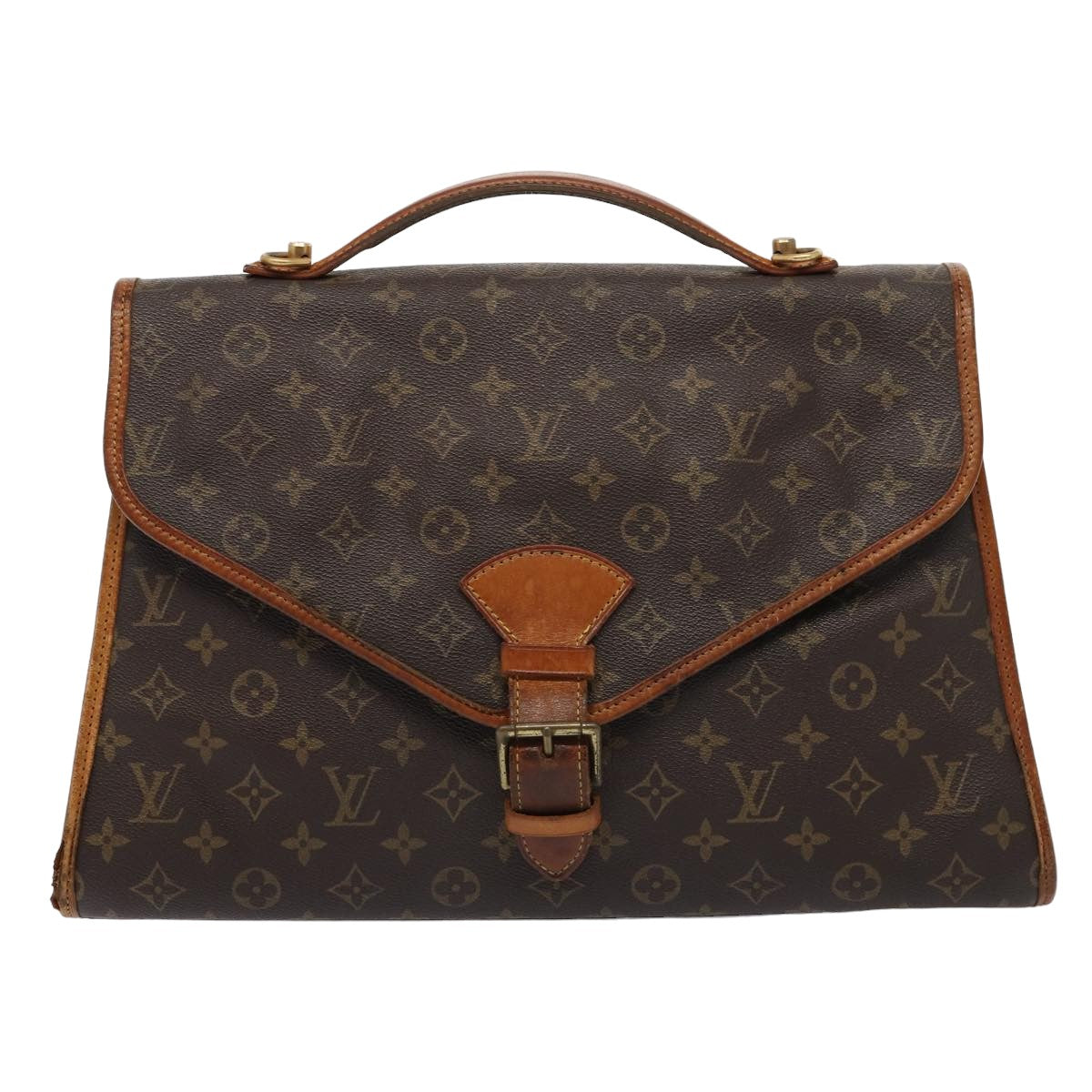 LOUIS VUITTON Monogram Beverly 2Way Hand bag M51120 LV Auth