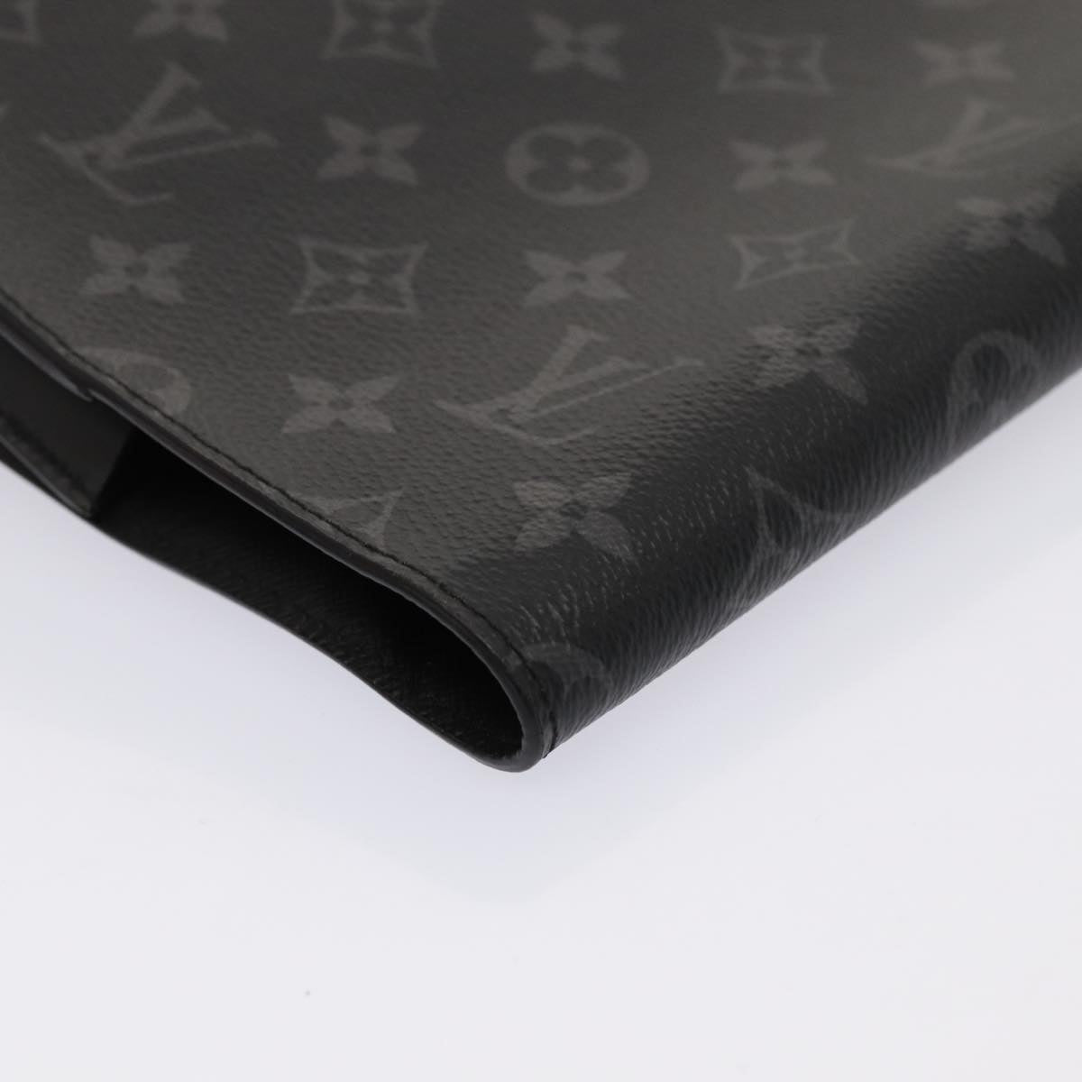 LOUIS VUITTON Monogram Eclipse Porte Documents Frank GM GI0273 LV Auth yk13604