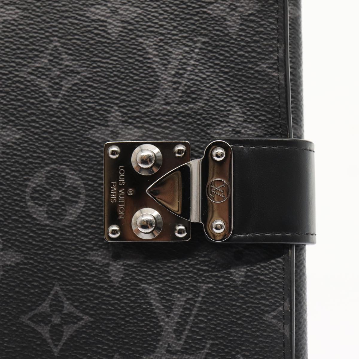 LOUIS VUITTON Monogram Eclipse Porte Documents Frank GM GI0273 LV Auth yk13604