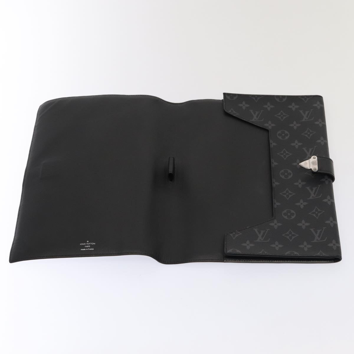 LOUIS VUITTON Monogram Eclipse Porte Documents Frank GM GI0273 LV Auth yk13604