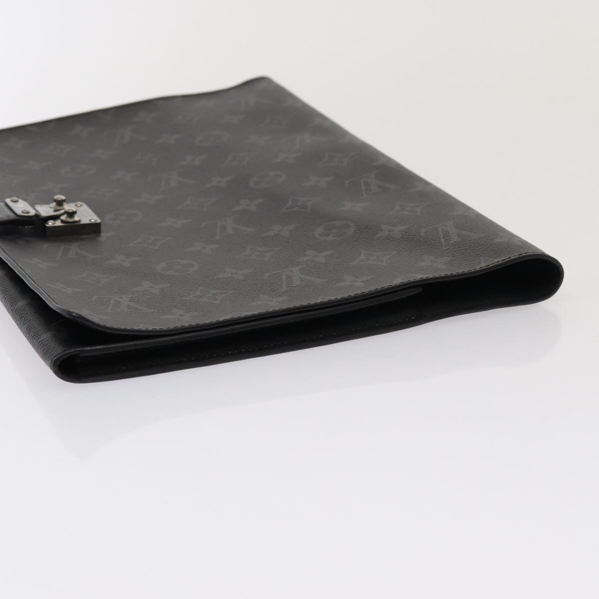 LOUIS VUITTON Monogram Eclipse Porte Documents Frank GM GI0273 LV Auth yk13604