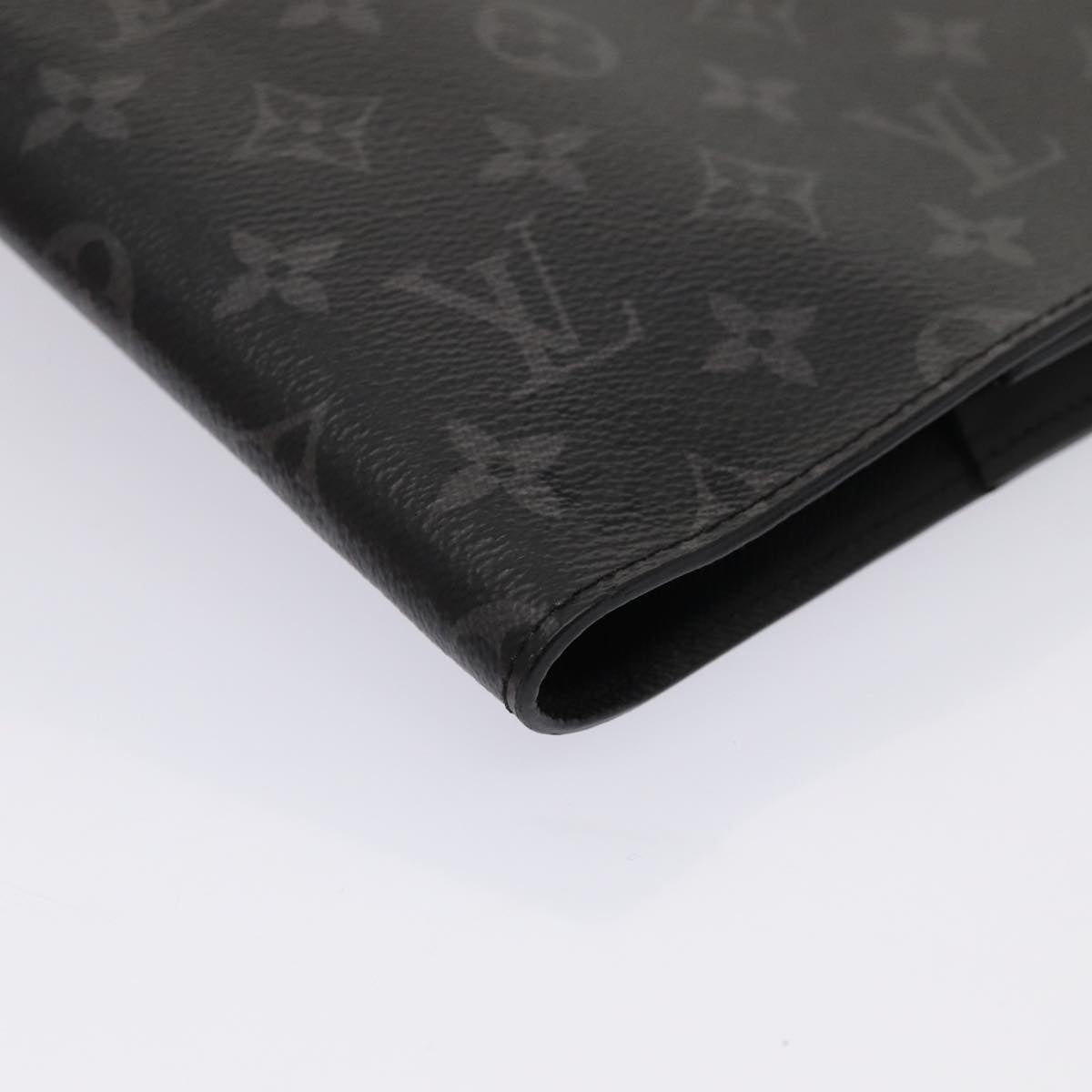 LOUIS VUITTON Monogram Eclipse Porte Documents Frank GM GI0273 LV Auth yk13604