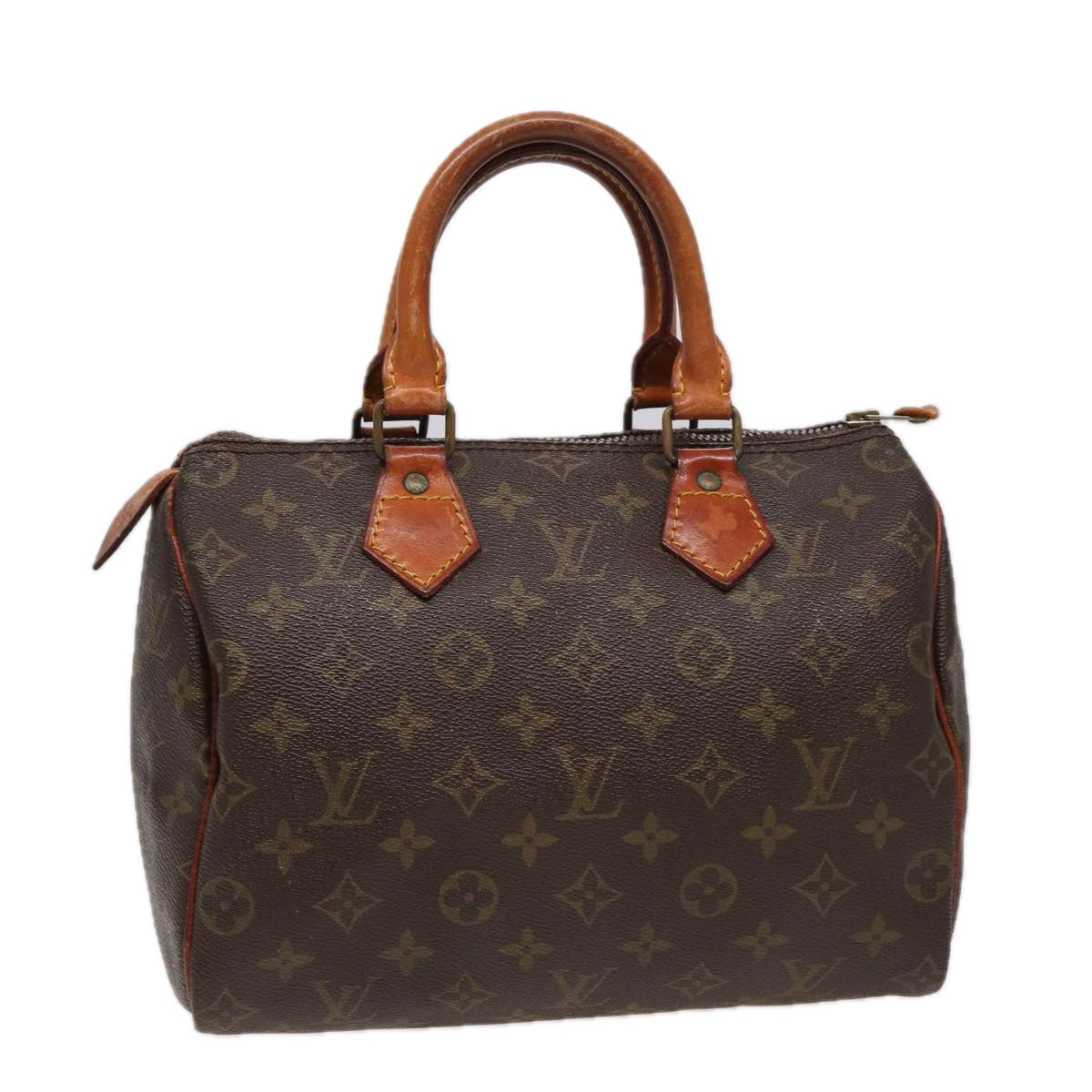 LOUIS VUITTON Monogram Speedy 25 Hand Bag M41528 LV Auth yk13622