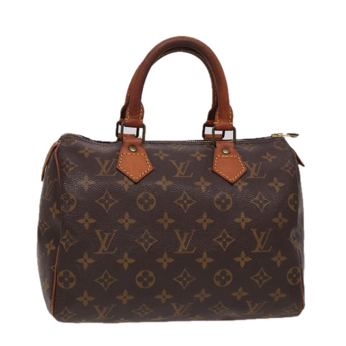 LOUIS VUITTON Monogram Speedy 25 Hand Bag M41528 LV Auth yk13623