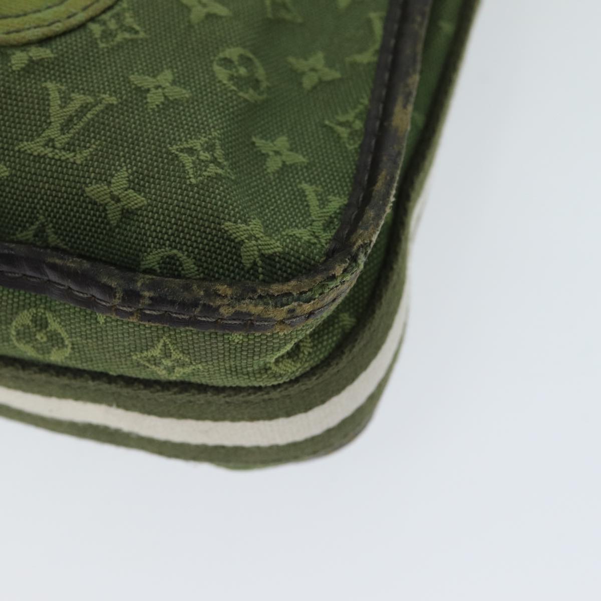 LOUIS VUITTON Monogram Mini Besace Mary Kate Bag TST Khaki M92322 Auth yk13630