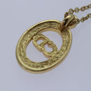 Christian Dior Necklace metal Gold Auth yk13672-11