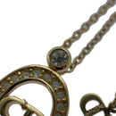 Christian Dior Necklace metal Gold Auth yk13672-3