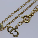 Christian Dior Necklace metal Gold Auth yk13672-5