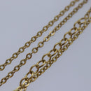 Christian Dior Necklace metal Gold Auth yk13672-6