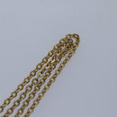Christian Dior Necklace metal Gold Auth yk13672-9