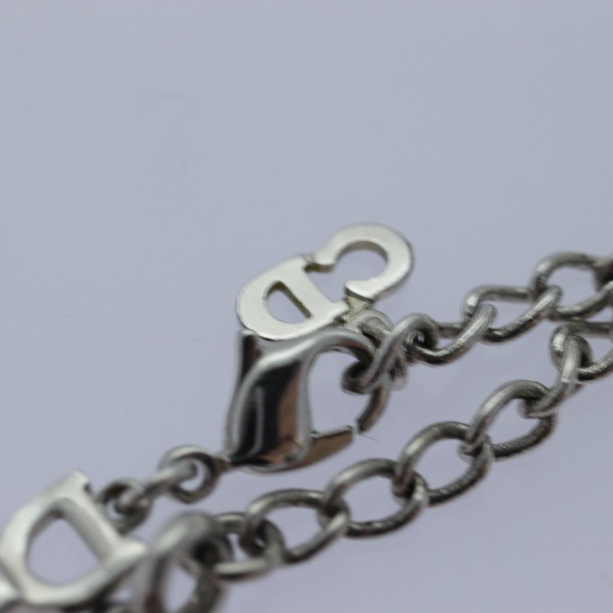 Christian Dior Bracelet metal Silver Auth yk13673