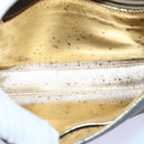 CHANEL Turn Lock Chain Hand Bag Suede Gold Tone CC Auth yk13693-10