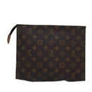 LOUIS VUITTON Monogram Poche Toilette 26 Pouch M47542 LV Auth yk13699-2