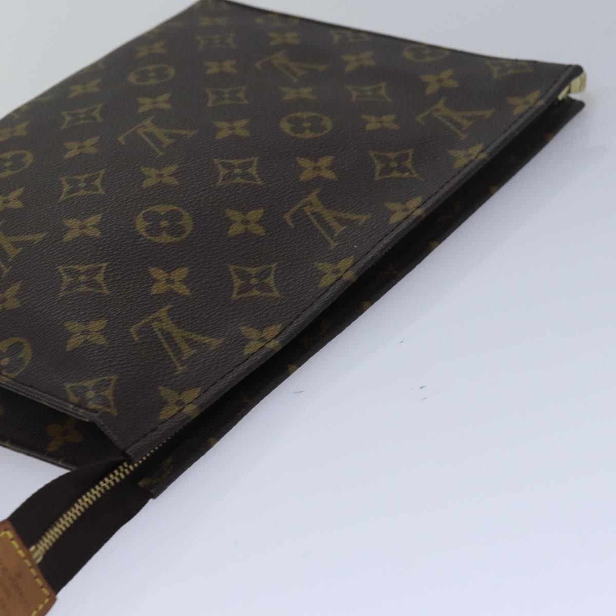 LOUIS VUITTON Monogram Poche Toilette 26 Pouch M47542 LV Auth yk13699