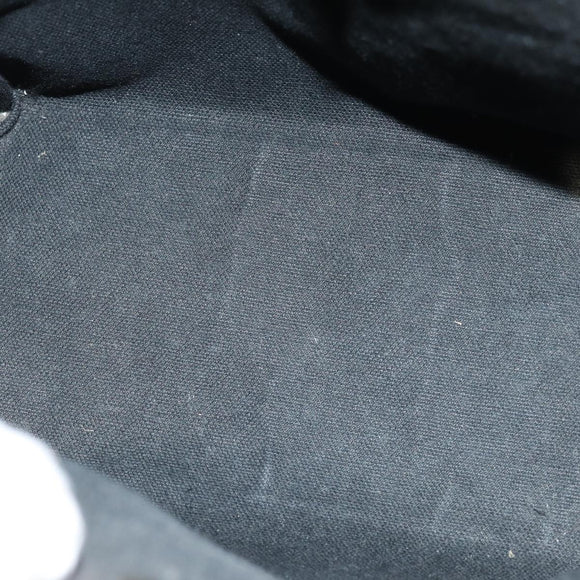 BURBERRY Nova Check Hand Bag PVC Leather Beige Auth yk13701