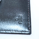 FENDI Zucca Canvas Wallet Black Brown Auth yk13705A-17