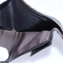 FENDI Zucca Canvas Wallet Black Brown Auth yk13705A-9