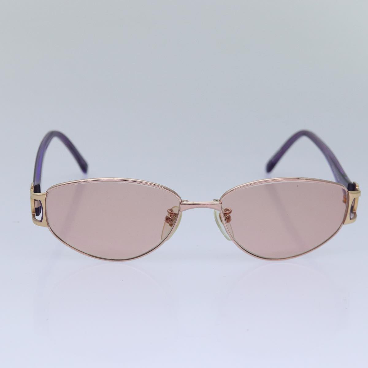 SAINT LAURENT Sunglasses Purple Auth yk13718