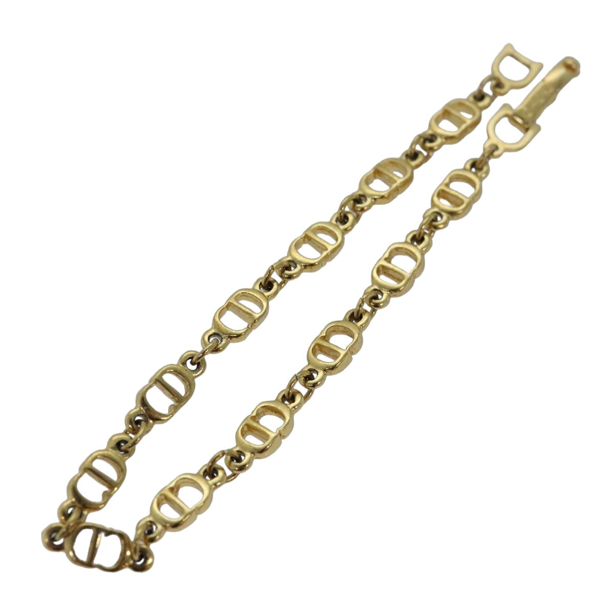 Christian Dior Bracelet metal Gold Auth yk13751